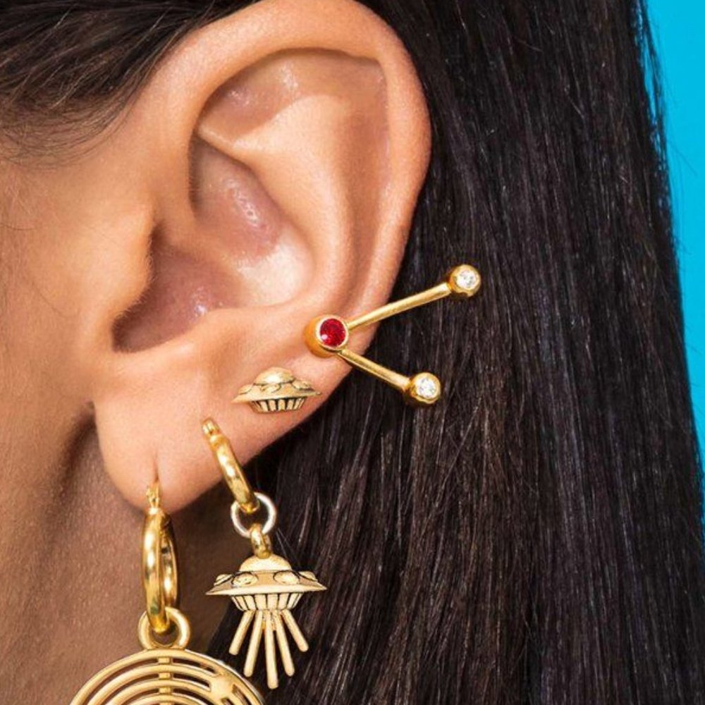 Little Rooms Moons of Mars Earrings